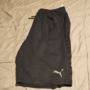 Puma Black Casual Shorts